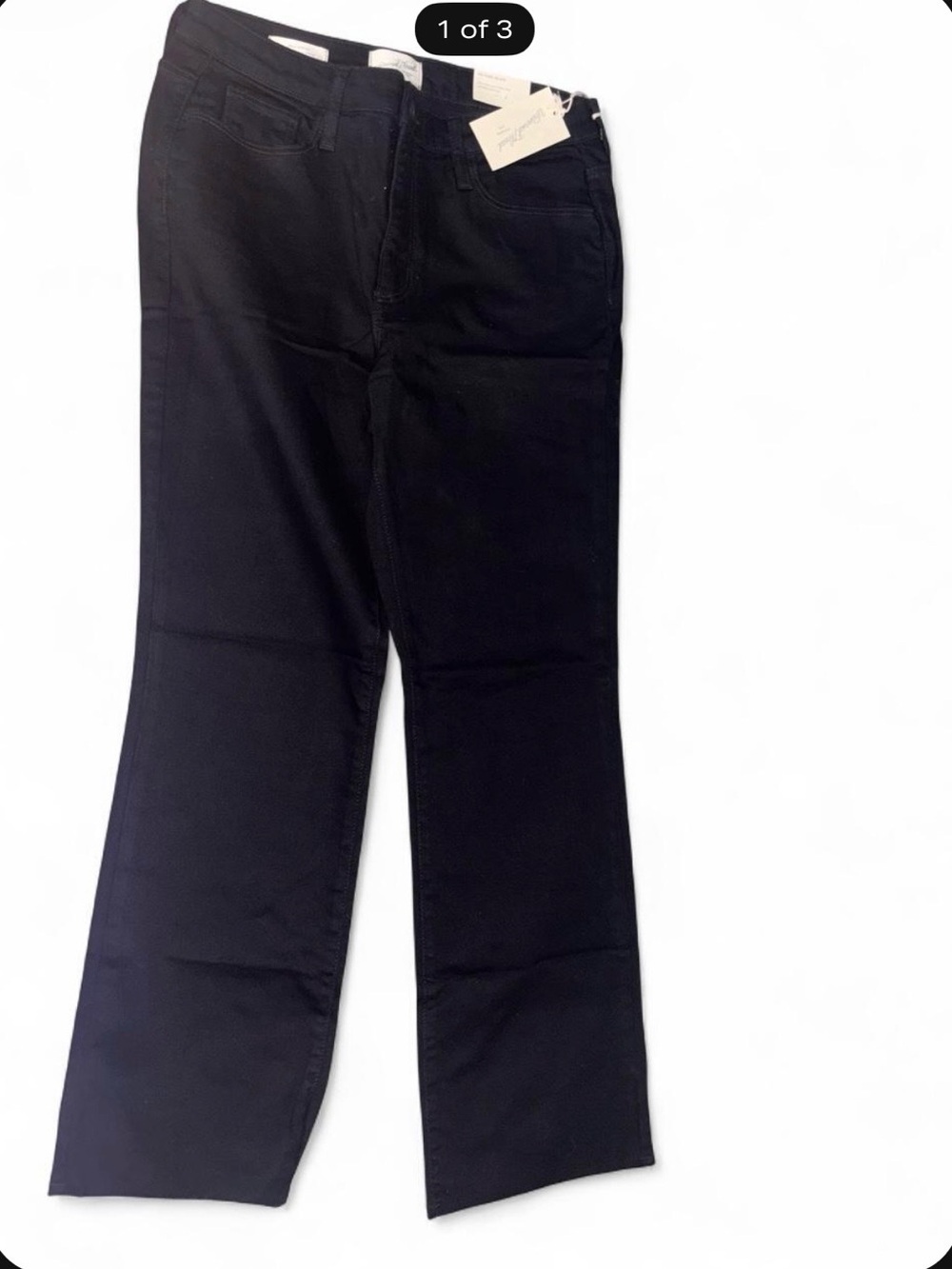 Universal Thread Black Straight Leg Jeans - Classic Five-Pocket